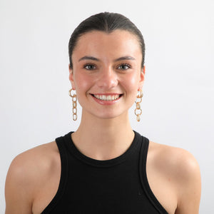 Aros Largos Livia Dorado I-D