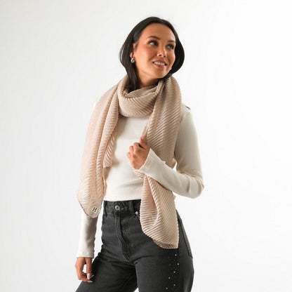 Pañuelo Liso Cuno Beige Humana