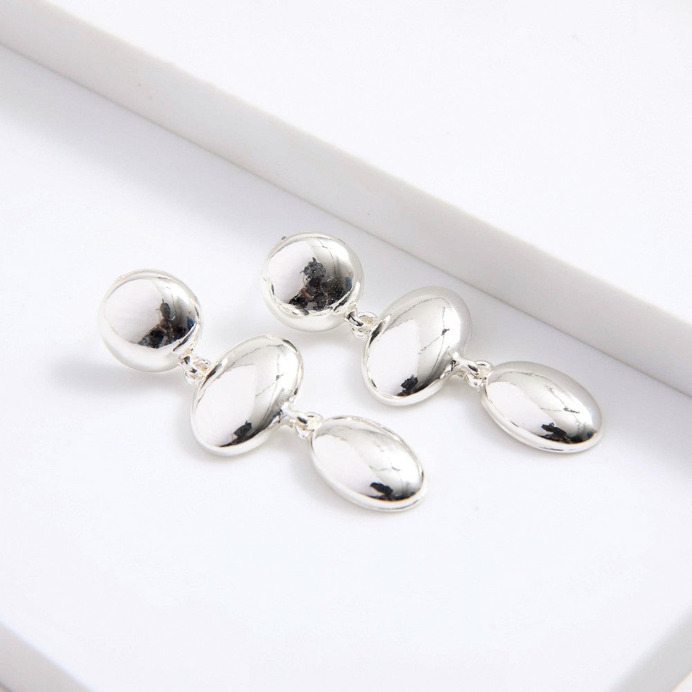 Aros Medianos Ursa Plateado I-D