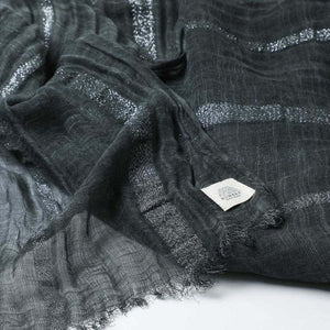 Pañuelo Liso Negro Margot Humana