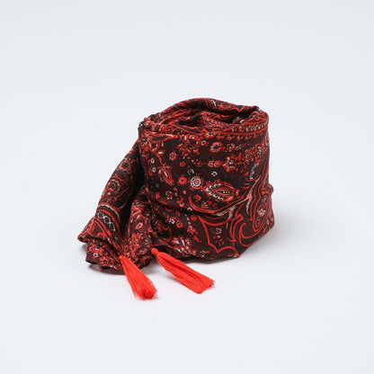 Pañuelo Estampado Livorno Rojo Tatienne