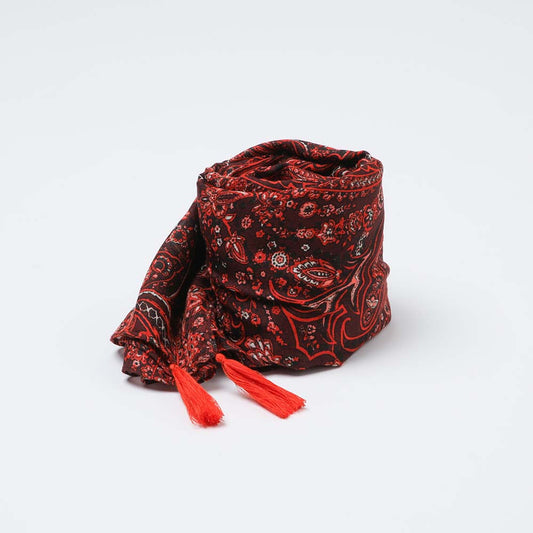 Pañuelo Estampado Livorno Rojo Tatienne