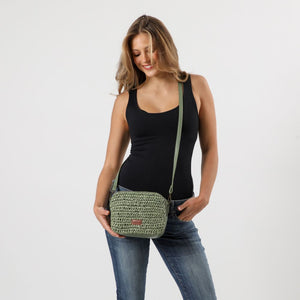 Cartera Hombro Yai Verde Humana