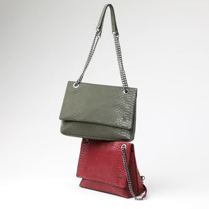 Cartera Cruzada Lupe Rojo Humana