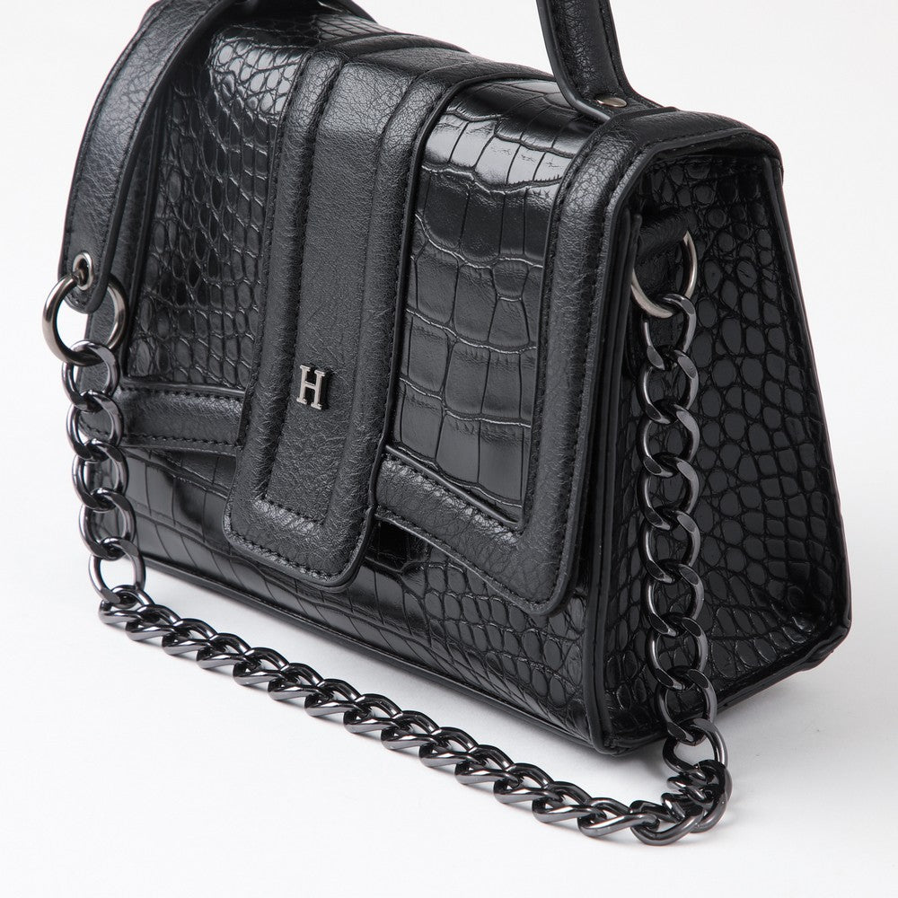 Cartera Cruzada Arya Negro Humana
