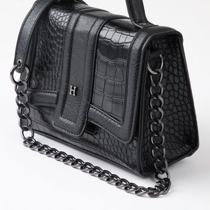 Cartera Cruzada Arya Negro Humana