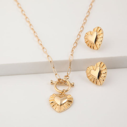 Collar Set Vacay Charms Dorado i-D