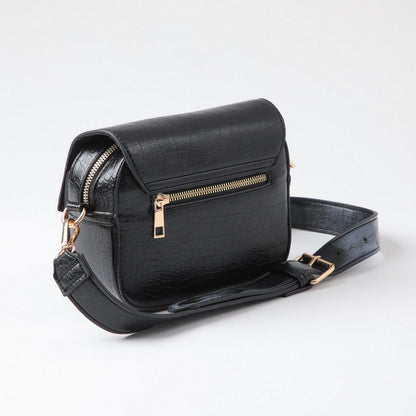 Cartera Cruzada Lirio Negro Tatienne