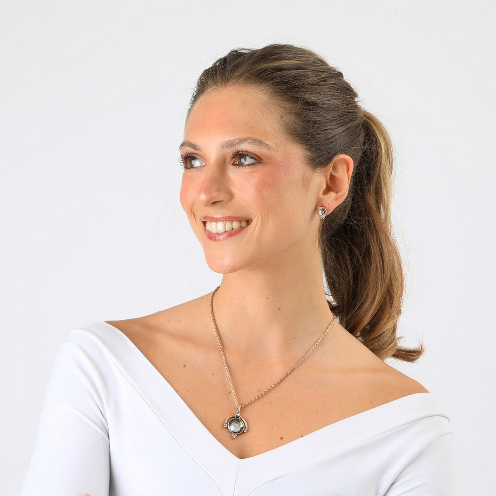 Set De Collar Gina Dorado Humana