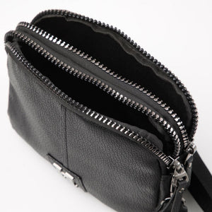 Cartera Cruzada Cissy Negro Humana