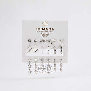 Set Aros Abeto Plateado Humana