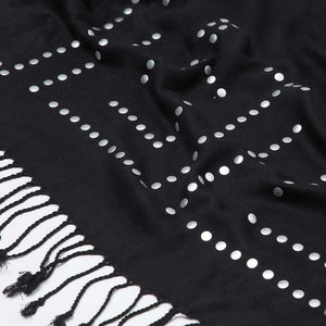 Pañuelo Liso Mallorca Negro Humana