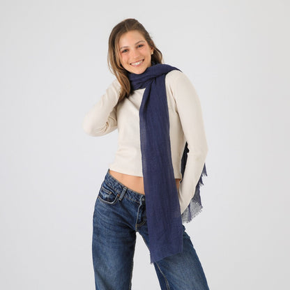 Pañuelo Liso Rita Azul I-D