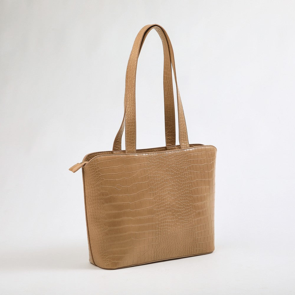 Cartera Hombro Aromo Taupe I-D
