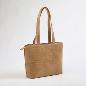 Cartera Hombro Aromo Taupe I-D