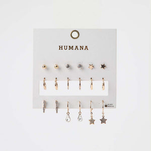 Set Aros Dani Dorado Humana