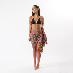 Pareo Estampado Sicilia Multicolor Tatienne