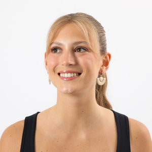 Aros Mediano Barb Dorado Tatienne