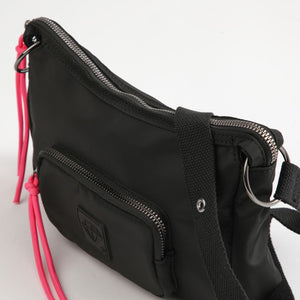 Cartera Bandolera Burgos Nylon Negro ID