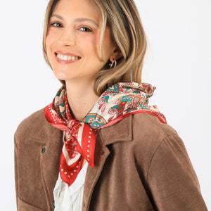 Bandana Set Zuri Rojo Tatienne