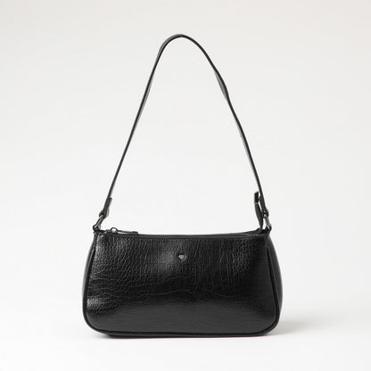 Cartera Hombro Urano Negro I-D