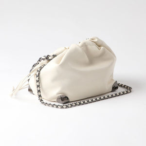 Cartera Bandolera Caty Acolchada Beige Humana