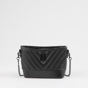 Cartera Bandolera Chely Ecocuero Negro Humana