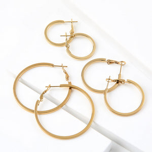 Set De Aros Stan Dorado Humana