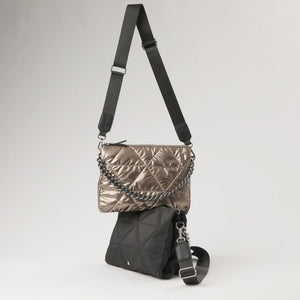Cartera Cruzada Gibraltar Negra Humana