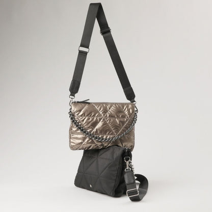 Cartera Cruzada Gibraltar Negra Humana