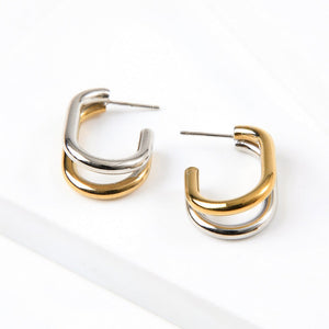 Aros Argollas Rey Dorado Humana
