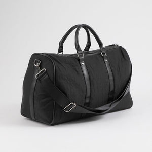 Bolso Ava Nylon Negro  Viaje Humana