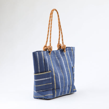 Cartera De Playa Geminis Navy I-D