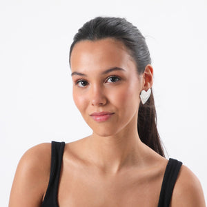 Aros Pegado Trieste Plateado Humana