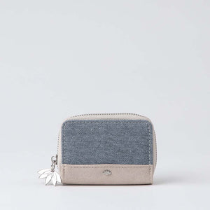 Billetera Pequeña Margareth Azul i-D