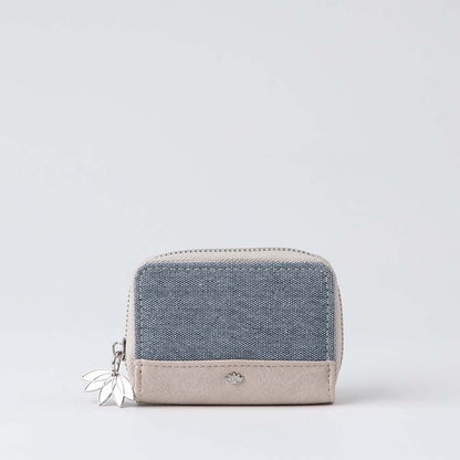 Billetera Pequeña Margareth Azul i-D