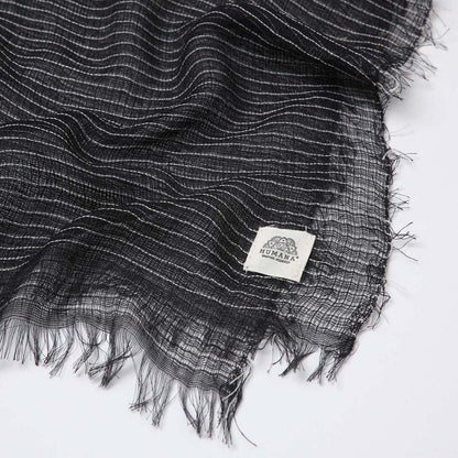 Pañuelo Liso Trama Negro Humana