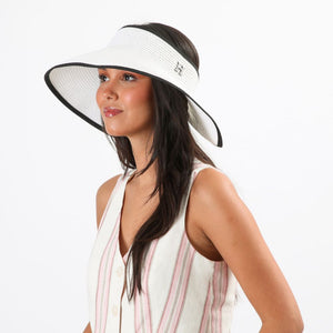 Sombrero Visera Dario Blanco Humana