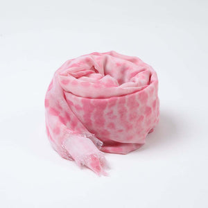 Pañuelo Estampado Rosa Rosado Tatienne