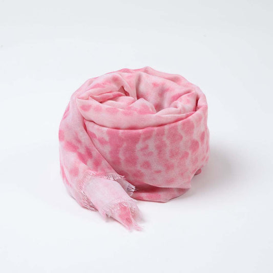 Pañuelo Estampado Rosa Rosado Tatienne