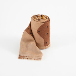 Pañuelo Estampado Ingrid Café Tatienne