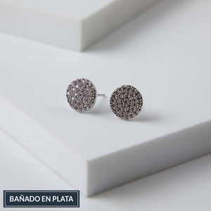 Aros Pegado FAros Plateado Humana