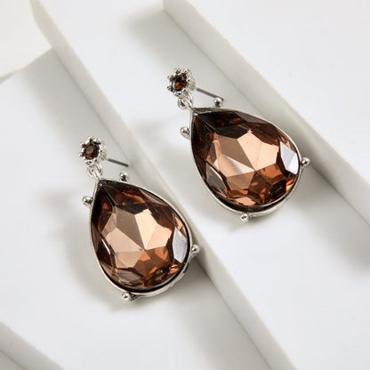 Aros Medianos Maite Plateado I-D