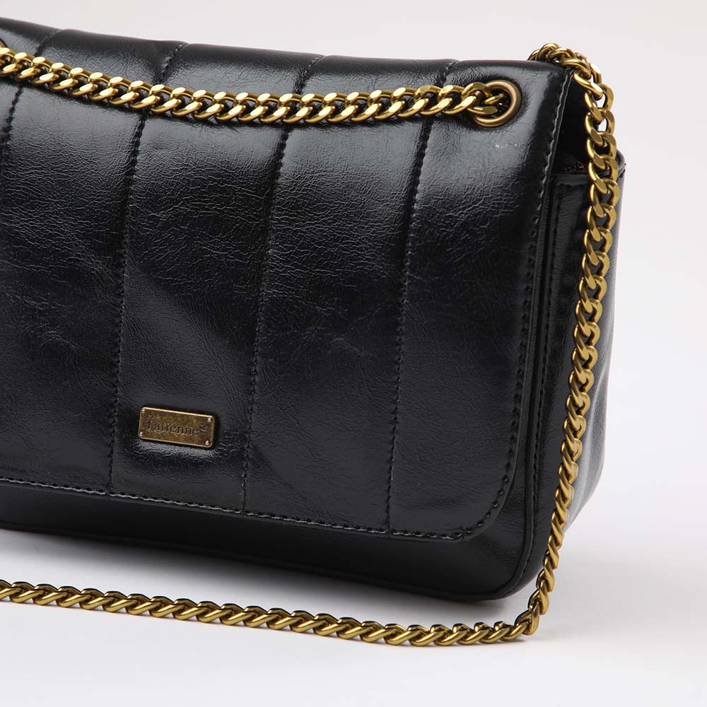 Cartera Cruzada Derby Negro Tatienne