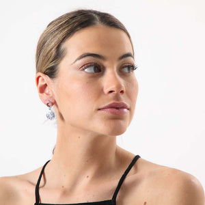 Aros Mediano Travel Plateado Tatienne