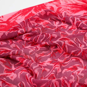 Pañuelo Estampado Abelia Rosado Humana