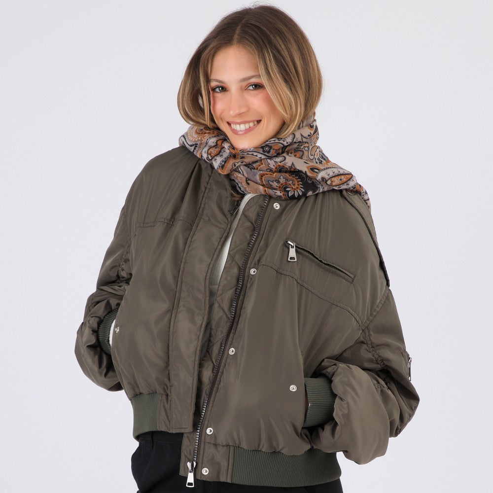 Pañuelo Estampado Valencia Multicolor I-D