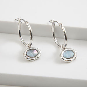 Aros Argolla Molly Plateado Tatienne