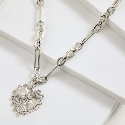 Collar Corto Naia Plateado I-D