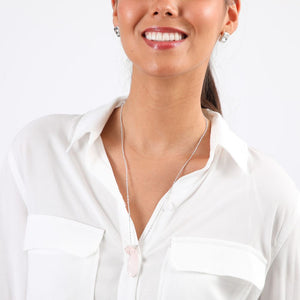 Collar Corto Aura Plateado Tatienne